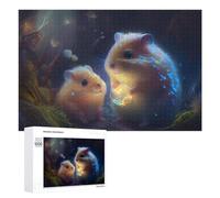 Puzzle Per Adolescenti 1000 PCS Enchanted Hamsters A Magical Encounter Puzzle Per Adolescenti Giocattoli Antistress Assemblaggio Di Modelli Regali Unici Per Compleanno E Natale 1000 PCS