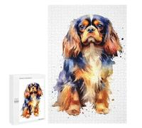 Puzzle Per Adolescenti 1000 PCS English Toy Spaniel Puzzle, Gioco Rompicapo, Regalo Di Compleanno, Attività Divertenti Da Fare A Casa, 1000 PCS
