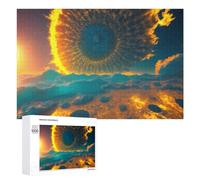 Puzzle Per Adolescenti 1000 PCS Explosive Cosmic Event on Alien Planet Puzzle Antistress Decorazione Per La Casa Regali Unici Per Compleanno E Natale 1000 PCS