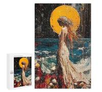 Puzzle Per Adolescenti 1000 PCS Expressionist The Birth of Venus - Bold Contemporary Art Reinterpretation Puzzle Per Adulti Antistress Giocattoli Migliorano La Memoria Difficili E Stimolanti 1000 PCS