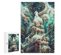 Puzzle Per Adolescenti 1000 PCS Fantasy Crystal Palace -1 Puzzle, Gioco Rompicapo, Regalo Di Compleanno, Attività Divertenti Da Fare A Casa, 1000 PCS