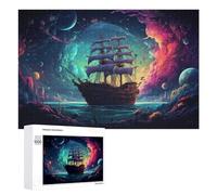 Puzzle Per Adolescenti 1000 PCS Fantasy Sea Adventure Puzzle, Gioco Rompicapo, Regalo Di Compleanno, Attività Divertenti Da Fare A Casa, 1000 PCS
