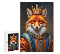 Puzzle Per Adolescenti 1000 PCS Fox King Puzzle Per Adolescenti Giochi Rilassanti Assemblaggio Di Modelli Regali Unici Per Compleanno E Natale 1000 PCS