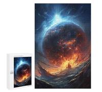 Puzzle Per Adolescenti 1000 PCS Galactic Planet Exploding Puzzle Per Adolescenti Migliora La Memoria Difficile Da Completare Gioco Impegnativo Giocattoli 1000 PCS
