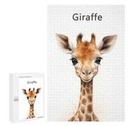 Puzzle Per Adolescenti 1000 PCS Giraffe Baby Art Puzzle Per Adulti Giochi Rilassanti Decorazione Per La Casa Regali Unici Per Compleanno E Natale 1000 PCS