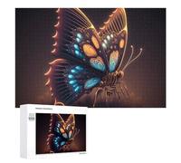Puzzle Per Adolescenti 1000 PCS Glowing Fantasy Butterfly Artwork-2 Puzzle, Gioco Rompicapo, Regalo Di Compleanno, Attività Divertenti Da Fare A Casa, 1000 PCS