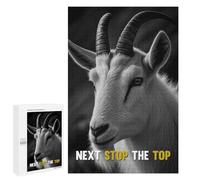 Puzzle Per Adolescenti 1000 PCS Goat Motivational Quotes Puzzle Per Adolescenti Giochi Rilassanti Assemblaggio Di Modelli Regali Unici Per Compleanno E Natale 1000 PCS