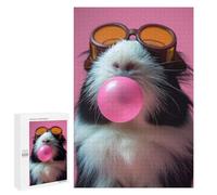 Puzzle Per Adolescenti 1000 PCS Guinea Pig Bubblegum Puzzle, Gioco Rompicapo, Regalo Di Compleanno, Attività Divertenti Da Fare A Casa, 1000 PCS