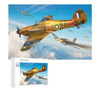 Puzzle Per Adolescenti 1000 PCS Hawker Hurricane RAF Puzzle, Gioco Rompicapo, Regalo Di Compleanno, Attività Divertenti Da Fare A Casa, 1000 PCS