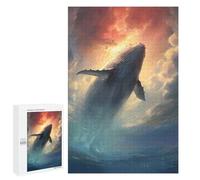 Puzzle Per Adolescenti 1000 PCS Holy Whale Puzzle Per Adolescenti Giocattoli Fai Da Te Vacanze A Casa Passatempo Divertimento Attività A Casa, 1000 PCS