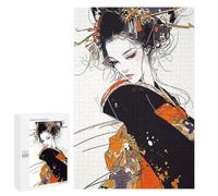 Puzzle Per Adolescenti 1000 PCS Japan Geisha Puzzle Per Adulti Gioco Rompicapo Difficile Difficile Unico Compleanno E Regali 1000 PCS