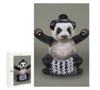 Puzzle Per Adolescenti 1000 PCS Japanese Sumo Giant Panda Puzzle Divertenti Da Assemblare, Modelli, Regali Unici Per Compleanno E Natale 1000 PCS