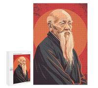 Puzzle Per Adolescenti 1000 PCS Lao Tzu Philosopher Puzzle Per Adulti Giochi Rilassanti Gara Di Velocità Manuale Sfida Da Completare 1000 PCS