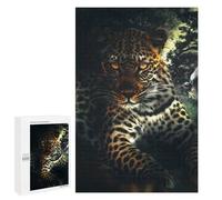 Puzzle Per Adolescenti 1000 PCS Leopard And The Bird Puzzle Per Adulti, Gioco Rompicapo, Decorazione Perfetta, Divertimento A Casa, Attività, 1000 PCS