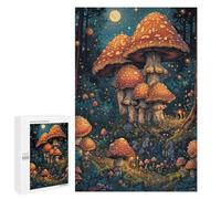 Puzzle Per Adolescenti 1000 PCS Magic Mushroom Puzzle Giochi Rilassanti Decorazione Per La Casa Regali Unici Per Compleanno 1000 PCS