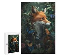 Puzzle Per Adolescenti 1000 PCS Magical Whimsical Fox Puzzle Per Adulti Giochi Rilassanti Assemblaggio Di Modelli Interazione Genitore-figlio 1000 PCS
