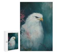 Puzzle Per Adolescenti 1000 PCS Majestic Bald Eagle Portrait Puzzle Per Adulti Gioco Rompicapo Assemblaggio Di Modelli Interazione Genitore-figlio 1000 PCS