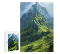 Puzzle Per Adolescenti 1000 PCS Misty Mountain Majesty Puzzle Per Adulti Gioco Rompicapo Difficile Difficile Unico Compleanno E Regali 1000 PCS