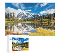 Puzzle Per Adolescenti 1000 PCS Mountain Reflections Nature's Serenity Puzzle Puzzle Divertenti Da Assemblare, Modelli, Regali Unici Per Compleanno E Natale 1000 PCS