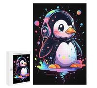 Puzzle Per Adolescenti 1000 PCS Music Lover Penguin Puzzle Divertenti Da Assemblare, Modelli, Regali Unici Per Compleanno E Natale 1000 PCS