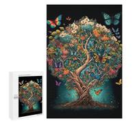 Puzzle Per Adolescenti 1000 PCS Nature's Symphony Flowers & Butterflies Puzzle Per Adolescenti Analisi E Logica Difficile E Stimolante Ottimo Regalo Per I Giocatori 1000 PCS