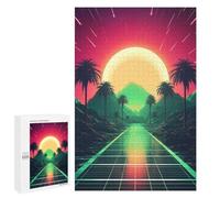Puzzle Per Adolescenti 1000 PCS Neon Dreamscape Odyssey Puzzle Per Adolescenti Giocattoli Antistress Assemblaggio Di Modelli Regali Unici Per Compleanno E Natale 1000 PCS