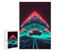 Puzzle Per Adolescenti 1000 PCS Neon Future Car Drive Puzzle Per Adulti Giochi Rilassanti Ma Divertenti E Umoristici Regali Unici Per Compleanno E Natale 1000 PCS