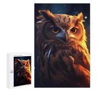 Puzzle Per Adolescenti 1000 PCS Owl Cool Puzzle Per Adolescenti Giocattoli Antistress Assemblaggio Di Modelli Regali Unici Per Compleanno E Natale 1000 PCS