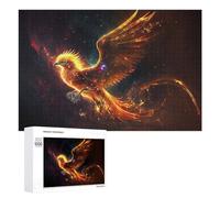 Puzzle Per Adolescenti 1000 PCS Phoenix Rise Celestial Flame Artwork Puzzle Per Adulti Giochi Per Famiglie Decorazione Per La Casa Regali Di Natale E Compleanno 1000 PCS