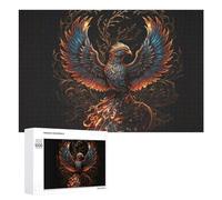 Puzzle Per Adolescenti 1000 PCS Phoenix Rise Mythical Artwork Puzzle Per Adulti Giocattolo Decorazione Da Parete Taglio Di Precisione Gioco Stimolante Regali 1000 PCS