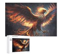 Puzzle Per Adolescenti 1000 PCS Phoenix Rising Mythical Firebird Artwork -1 Puzzle Per Adolescenti Giocattoli Antistress Assemblaggio Di Modelli Regali Unici Per Compleanno E Natale 1000 PCS