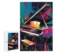 Puzzle Per Adolescenti 1000 PCS Piano Instrument Puzzle Per Adolescenti Giocattolo Decorazione Da Parete Ma Divertente E Umoristico Unico Compleanno E Regali 1000 PCS