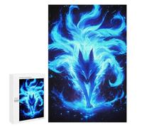 Puzzle per Adolescenti 1000 PCS Power Kitsune Fox Puzzle per Adulti Giochi Rilassanti Sfida Difficile Sfida Educativa 1000 PCS
