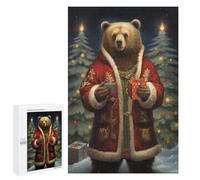 Puzzle Per Adolescenti 1000 PCS Puzzle Bear Gift Xmas Puzzle Per Adulti Gioco Per Famiglie Un'opera D'arte Per Compleanno, Natale 1000 PCS
