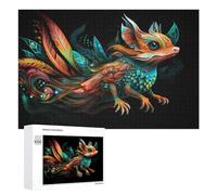 Puzzle Per Adolescenti 1000 PCS Puzzle Fantasy Creature with Feathers And Scales Puzzle Per Adulti Giocattoli Antistress Sfida Difficile Regali Unici Per Compleanno 1000 PCS