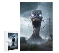 Puzzle Per Adolescenti 1000 PCS Puzzle Monstrous Entity in Suburban Setting Puzzle Per Adulti Gioco Per Famiglie Un'opera D'arte Per Compleanno, Natale 1000 PCS