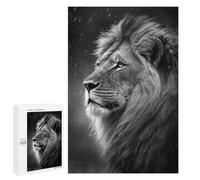 Puzzle Per Adolescenti 1000 PCS Rainy Lion Puzzle Per Adulti Gioco Rompicapo Difficile Difficile Unico Compleanno E Regali 1000 PCS