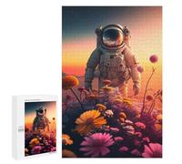 Puzzle Per Adolescenti 1000 PCS Retro Astronaut Puzzle Per Adulti Giochi Rilassanti Assemblaggio Di Modelli Interazione Genitore-figlio 1000 PCS