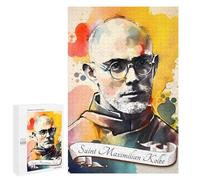 Puzzle Per Adolescenti 1000 PCS Saint Maximilian Kolbe Puzzle Per Adulti Giochi Rilassanti Assemblaggio Di Modelli Interazione Genitore-figlio 1000 PCS