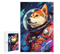 Puzzle Per Adolescenti 1000 PCS Space Dog Adventure -133 Puzzle Per Adolescenti Sfida Difficile Allena La Tua Mente E Le Tue Mani Rompicapo Giochi Per Famiglie 1000 PCS