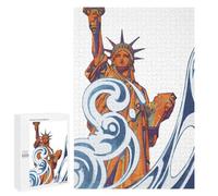 Puzzle Per Adolescenti 1000 PCS Statue of Liberty Puzzle Divertenti Da Assemblare, Modelli, Regali Unici Per Compleanno E Natale 1000 PCS