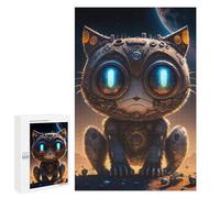 Puzzle Per Adolescenti 1000 PCS Steampunk Cat in Space-1 Puzzle Per Adulti Giochi Rilassanti Decorazione Da Parete Ottimo Regalo Per I Giocatori 1000 PCS