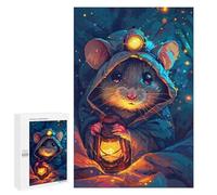 Puzzle Per Adolescenti 1000 PCS Steampunk Mouse Lantern Adventure Puzzle Per Adulti Puzzle Hand Speed Race Per Compleanno, Natale Gioco Stimolante Regali 1000 PCS