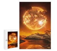Puzzle Per Adolescenti 1000 PCS Sunfall Puzzle Per Adulti Giochi Rilassanti Decorazione Da Parete Ottimo Regalo Per I Giocatori 1000 PCS