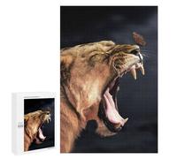 Puzzle Per Adolescenti 1000 PCS The Lioness And Butterfly Puzzle Giochi Rilassanti Decorazione Per La Casa Regali Unici Per Compleanno 1000 PCS