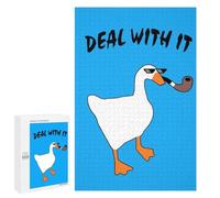 Puzzle Per Adolescenti 1000 PCS Untitled Goose Deal Ducks Puzzle, Gioco Rompicapo, Regalo Di Compleanno, Attività Divertenti Da Fare A Casa, 1000 PCS