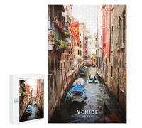 Puzzle per Adolescenti 1000 PCS Venezia Puzzle per Adulti Gioco Di Ingegneria Decorazione della Casa Regali per Ridurre Lo Stress 1000 PCS