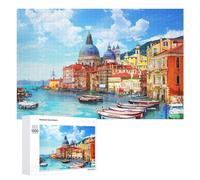 Puzzle Per Adolescenti 1000 PCS Venice Grand Canal Panorama Puzzle Per Adolescenti Giocattoli Antistress Assemblaggio Di Modelli Regali Unici Per Compleanno E Natale 1000 PCS