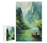 Puzzle Per Adolescenti 1000 PCS Vietnam River Journey Puzzle Giocattolo Decorazione Da Parete Decorazione Per La Casa Regali Unici Di Compleanno E Natale 1000 PCS