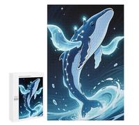 Puzzle Per Adolescenti 1000 PCS Whale Constellations Lighthouses Puzzle Per Adolescenti Giocattolo Decorazione Da Parete Ma Divertente E Umoristico Unico Compleanno E Regali 1000 PCS